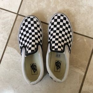 Checkered vans